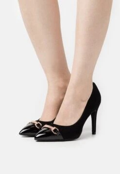 Anna Field Leather Mia - Høye Hæler - Black