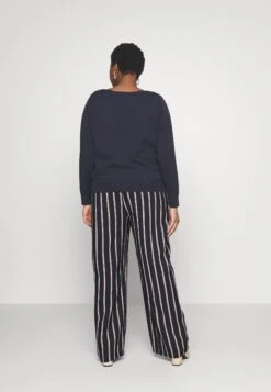 Wide Leg Pant - Bukse - Dark Blue/Brown/White 7 Wide Leg Pant - Bukse - Dark Blue/Brown/White -Anna Field 77843960049c4fcda05186e5f8c43cd2