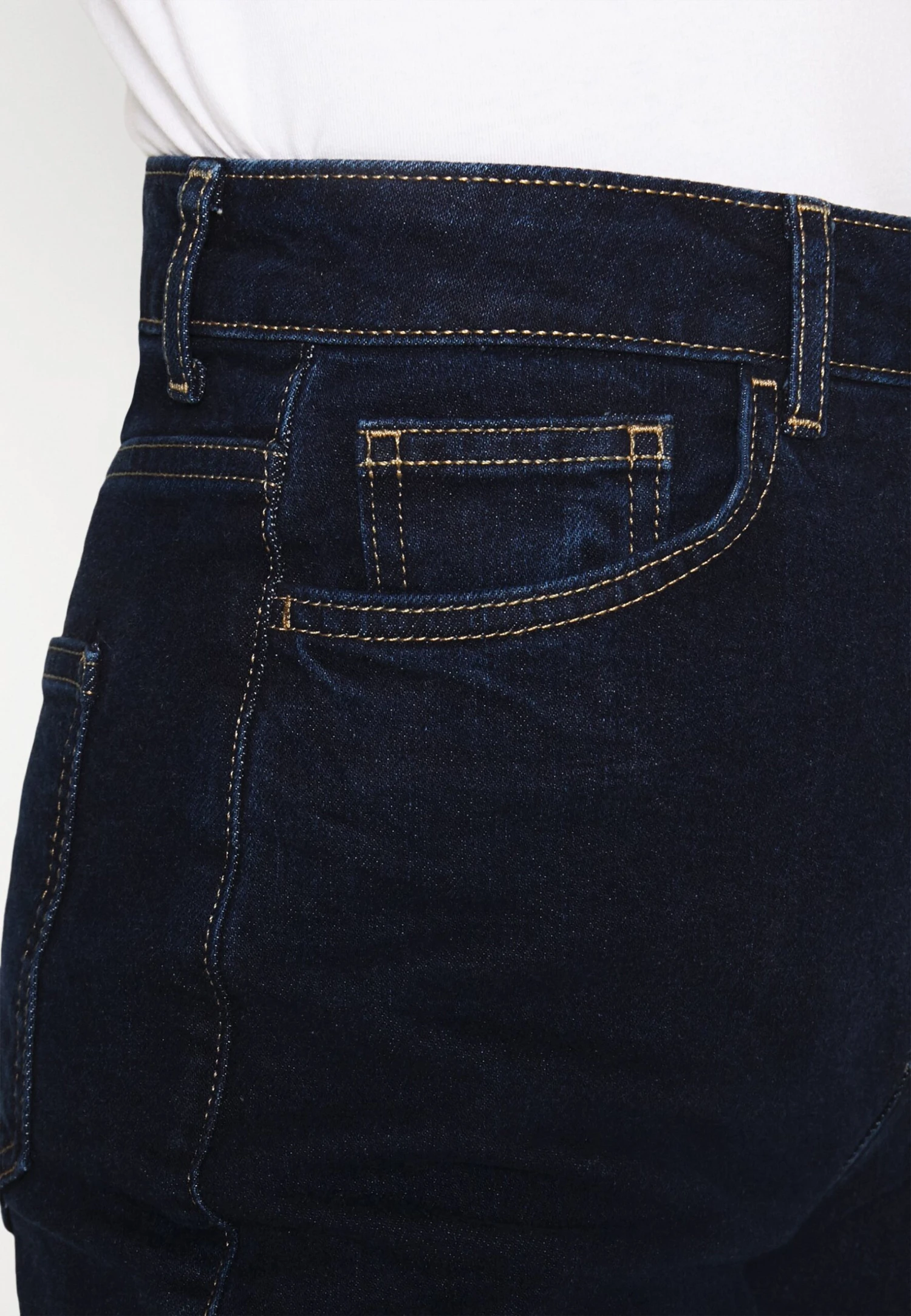 Flared Jeans - Dark Blue Denim 6 Flared Jeans - Dark Blue Denim - Bilde 6
