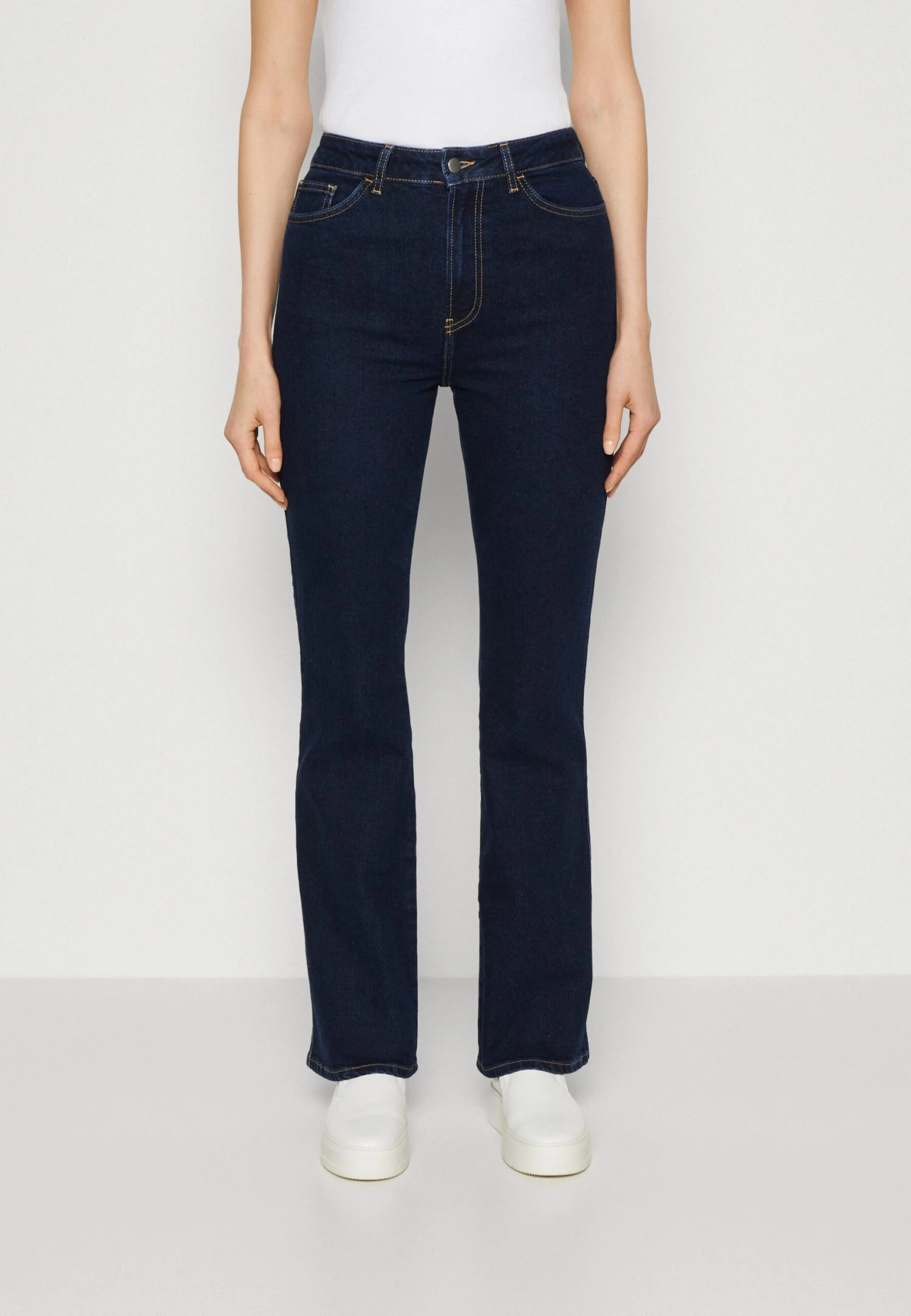 Anna Field Flared Jeans - Dark Blue 1 Anna Field Flared Jeans - Dark Blue