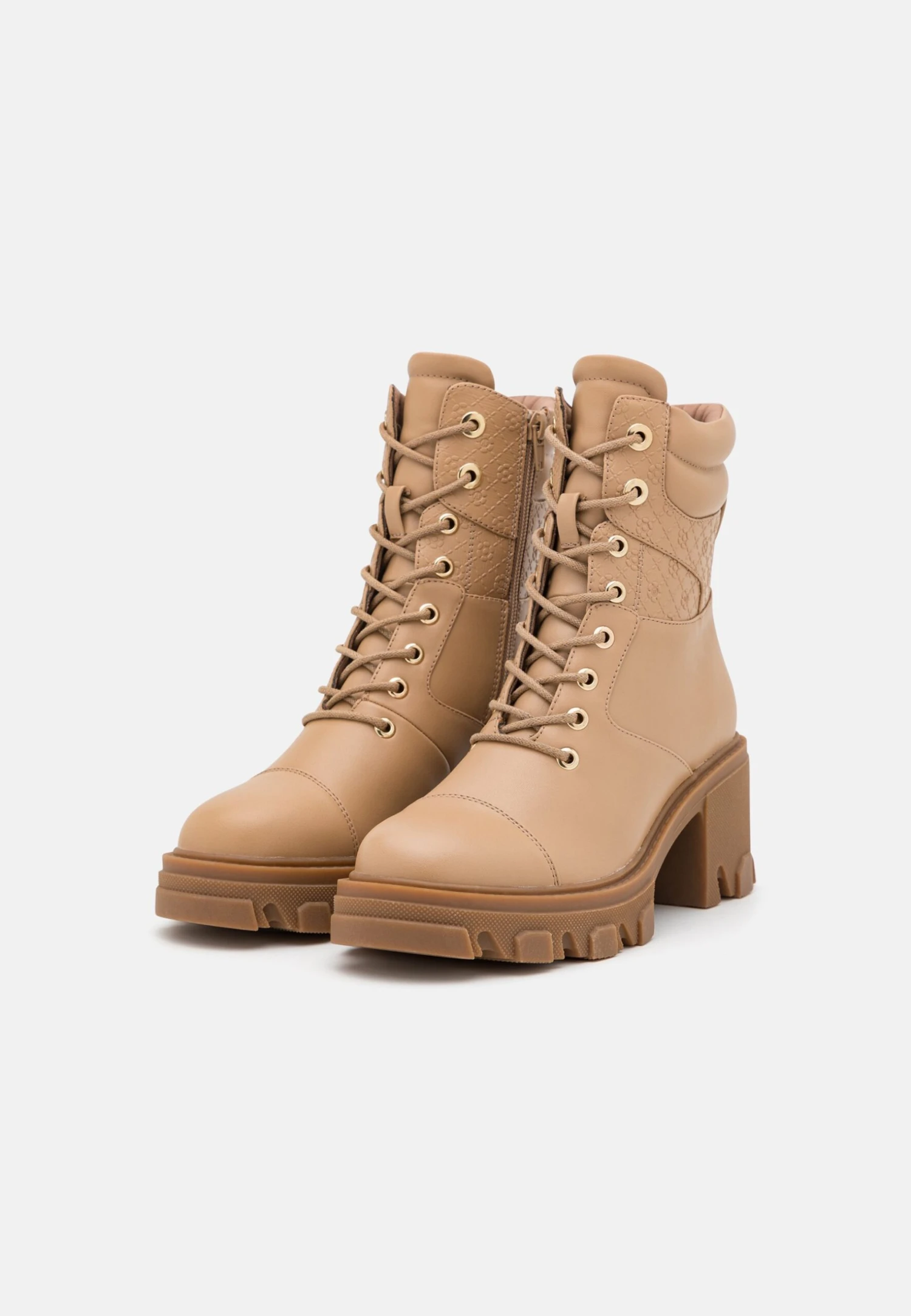 Anna Field Snørestøvletter - Beige 3 Anna Field Snørestøvletter - Beige - Bilde 3