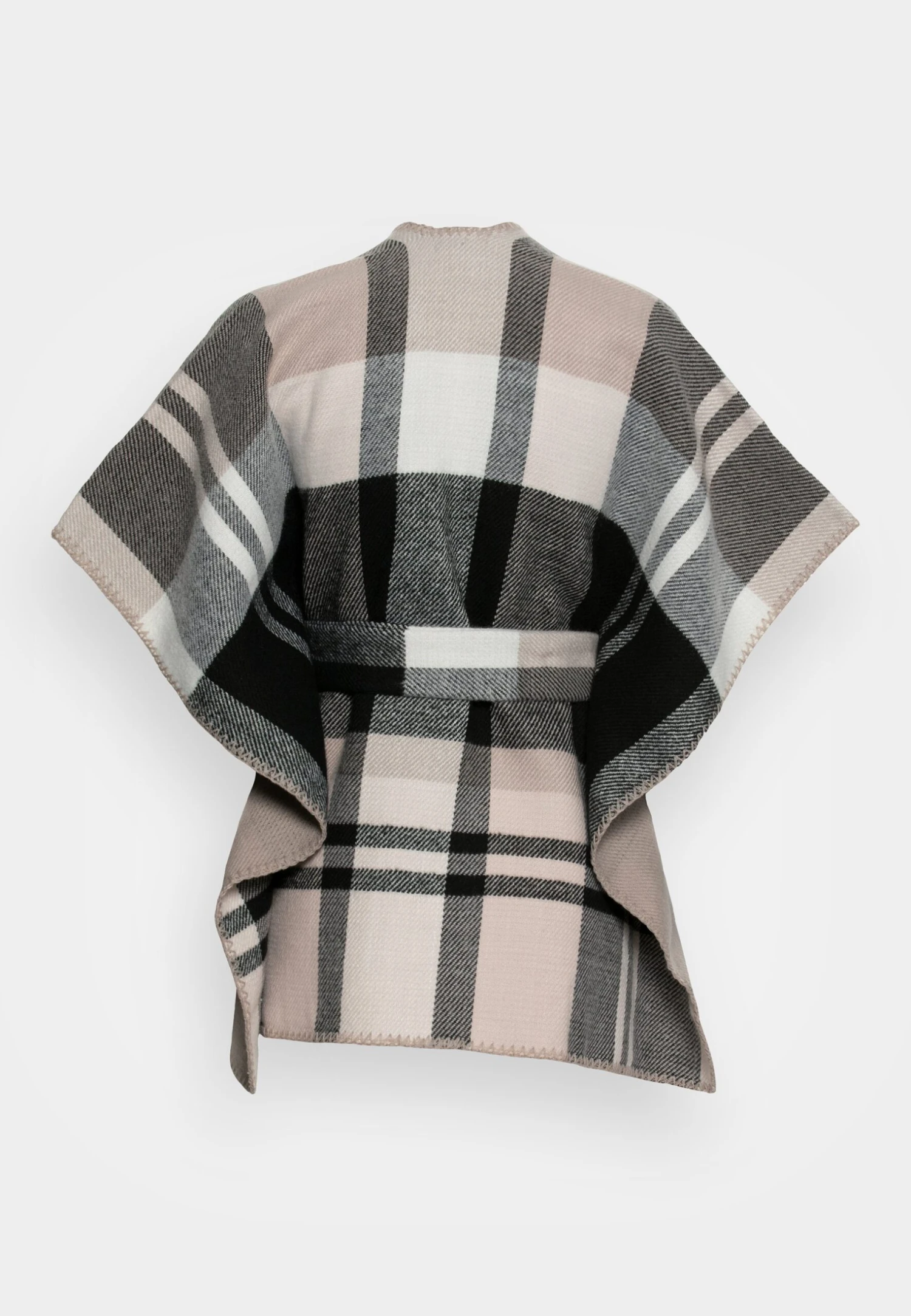 Anna Field Cape - Black/White 2 Anna Field Cape - Black/White - Bilde 2