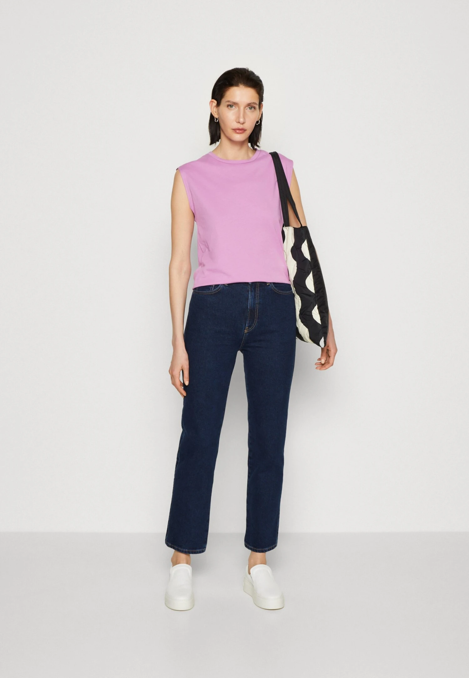 Anna Field Jeans Straight Leg - Blue Denim 2 Anna Field Jeans Straight Leg - Blue Denim - Bilde 2