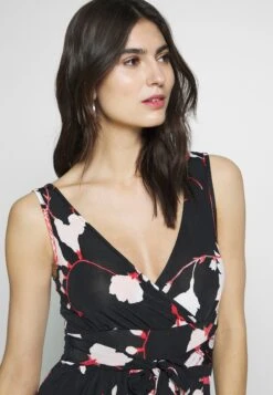 Anna Field Maxikjole - Black/Pink -Anna Field 7fe066979d9445619fce33db5bf94983