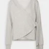 Anna Field Sweatjakke - Mottled Light Grey