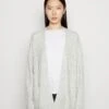Anna Field Cardigan - Mottled Grey