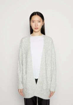 Anna Field Cardigan - Mottled Grey