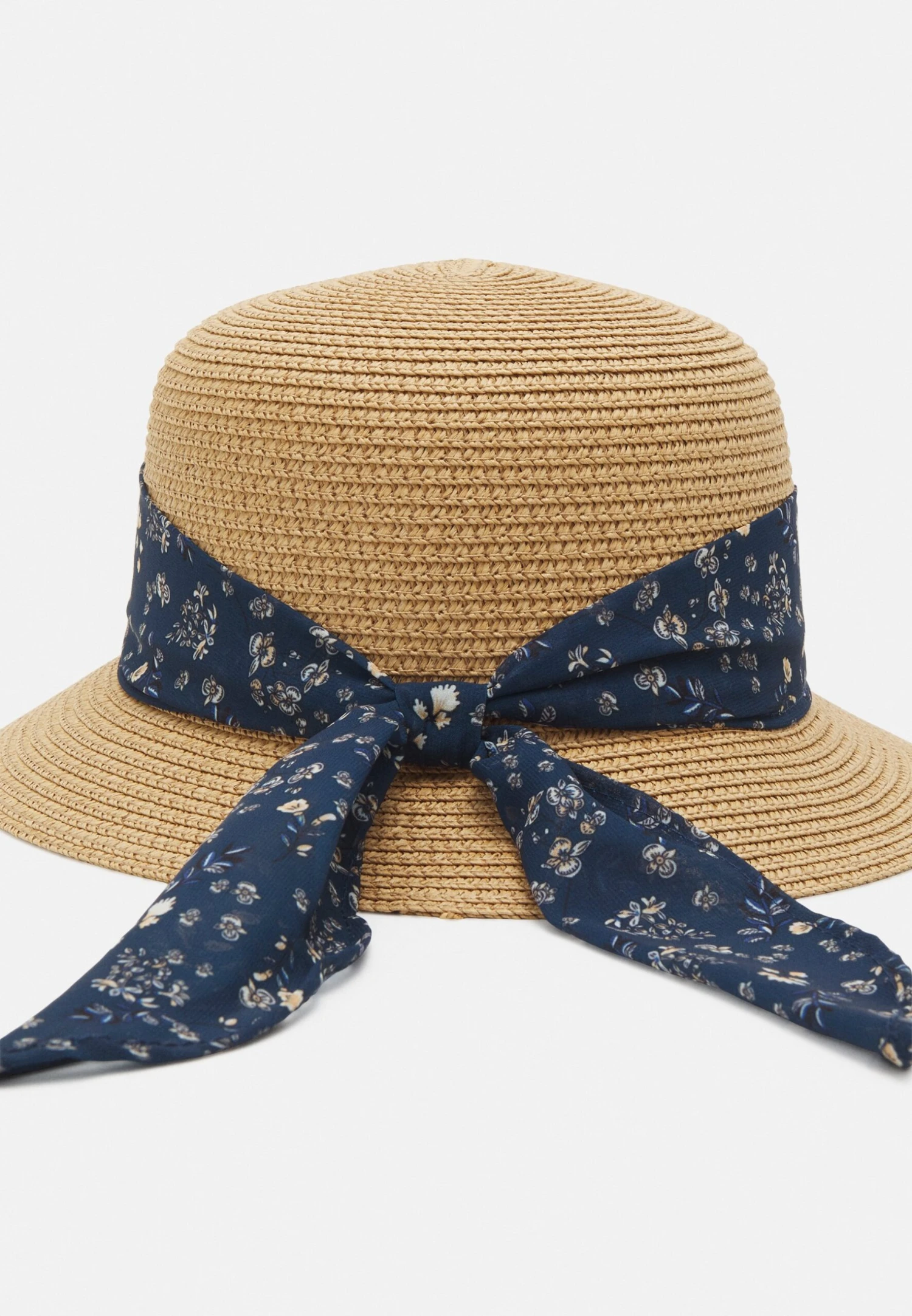 Anna Field Hatt - Tan/Dark Blue 4 Anna Field Hatt - Tan/Dark Blue - Bilde 4