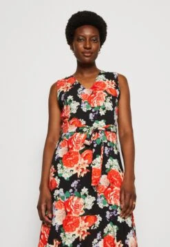 Anna Field Kjole - Black/Red -Anna Field 8966faf832fd4e28a94463b784328a70