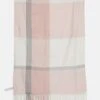 Anna Field Sjal - Pink/Grey/Off-White