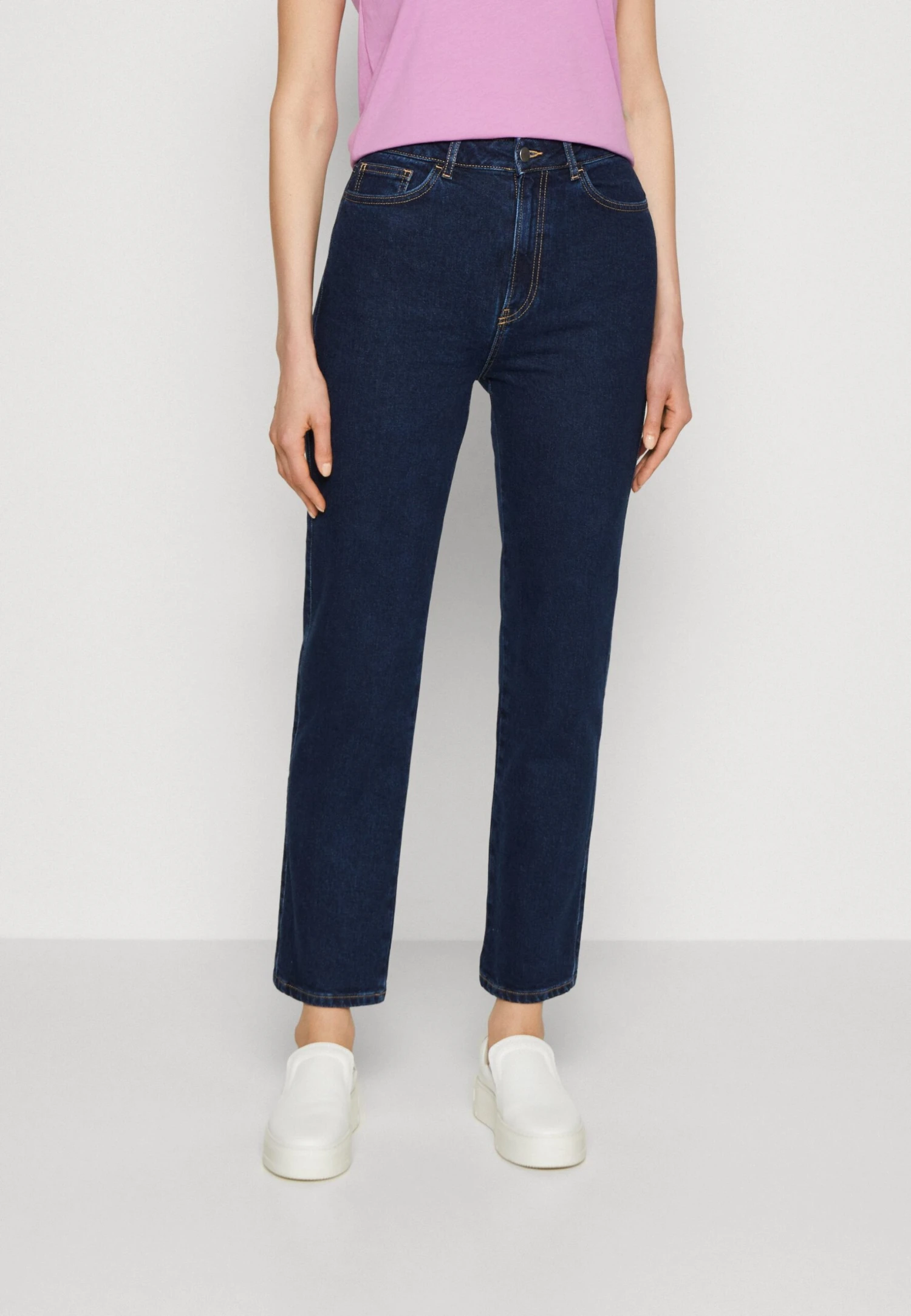 Anna Field Jeans Straight Leg - Blue Denim 1 Anna Field Jeans Straight Leg - Blue Denim