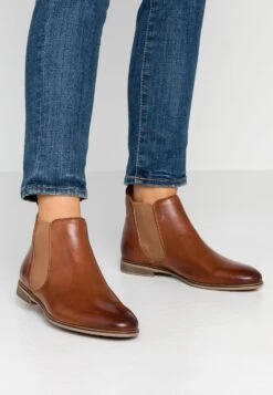 Anna Field Leather- Ankelboots - Cognac
