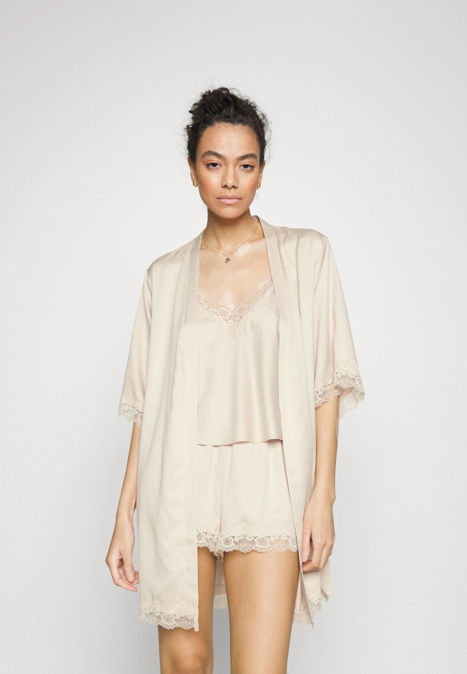 Anna Field Nattskjorte - Off-White 5 Anna Field Nattskjorte - Off-White - Bilde 5