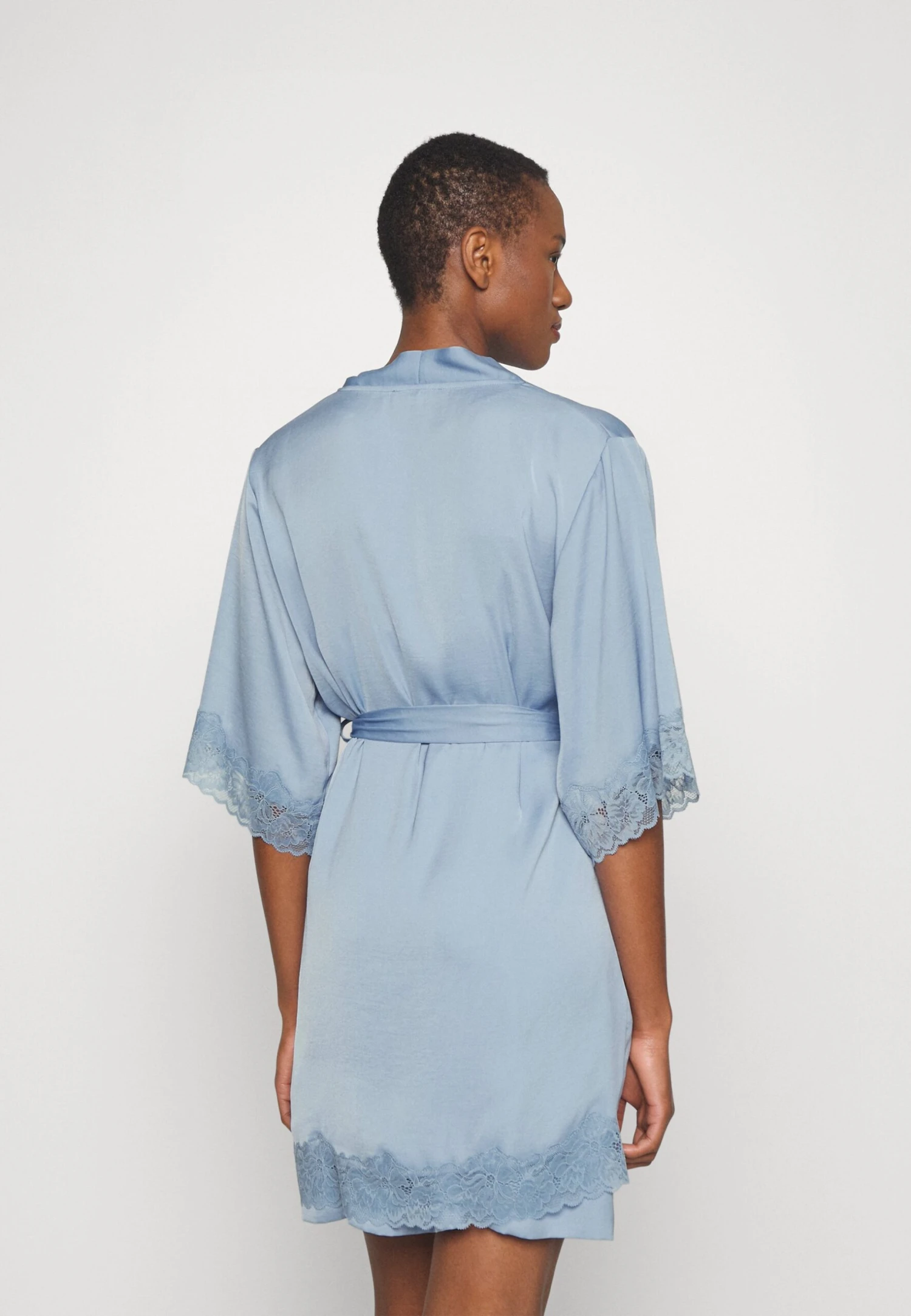 Anna Field Badekåpe - Light Blue 3 Anna Field Badekåpe - Light Blue - Bilde 3