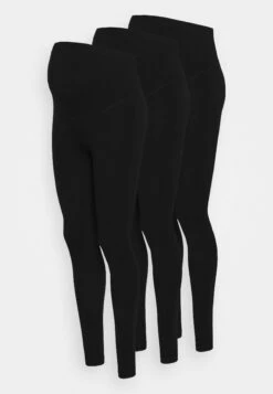 3 Pack - Leggings - Black -Anna Field 9cc3bf078af84e4eb3f52d3e74d31785