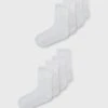 Anna Field 8 Pack- Sokker - White
