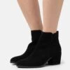 Anna Field Leather- Ankelboots - Black