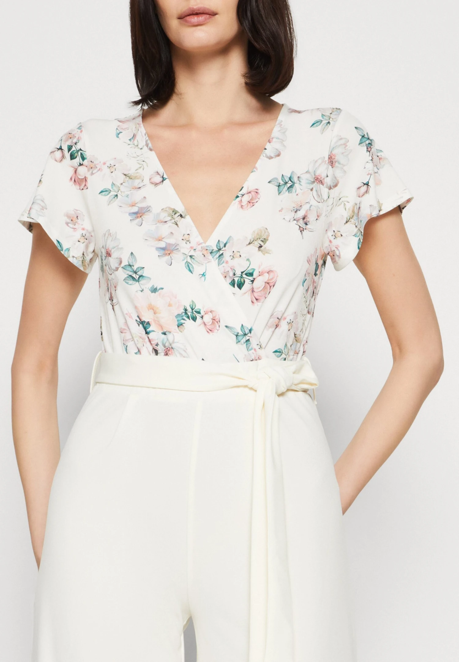 Anna Field Jumpsuit - Beige/White 6 Anna Field Jumpsuit - Beige/White - Bilde 6