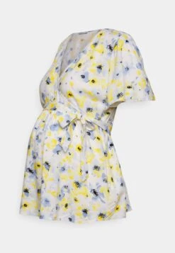 Bluse - White/Light Blue -Anna Field a46e118b03cd496fbff99173a181355e