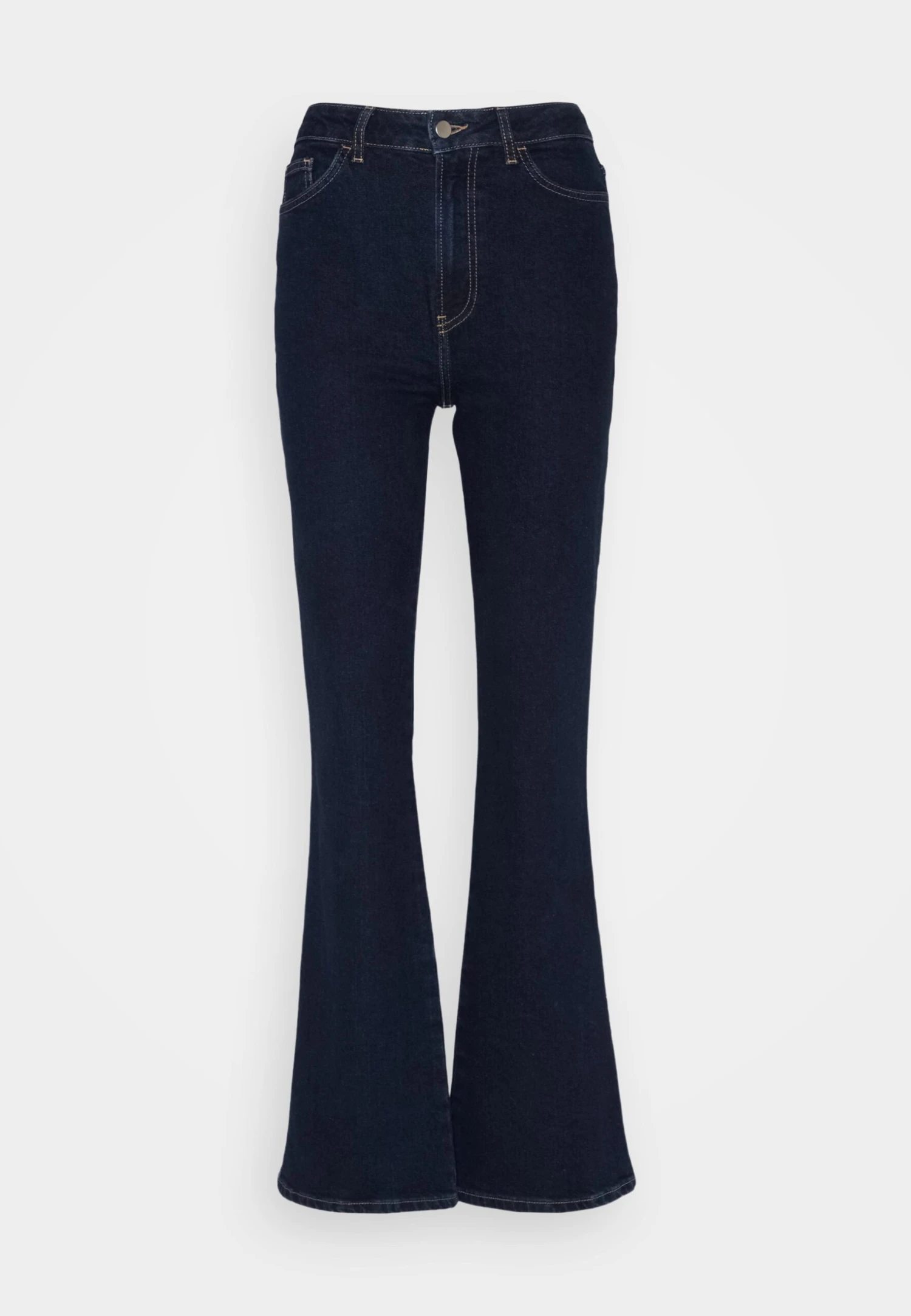 Anna Field Flared Jeans - Dark Blue 5 Anna Field Flared Jeans - Dark Blue - Bilde 5