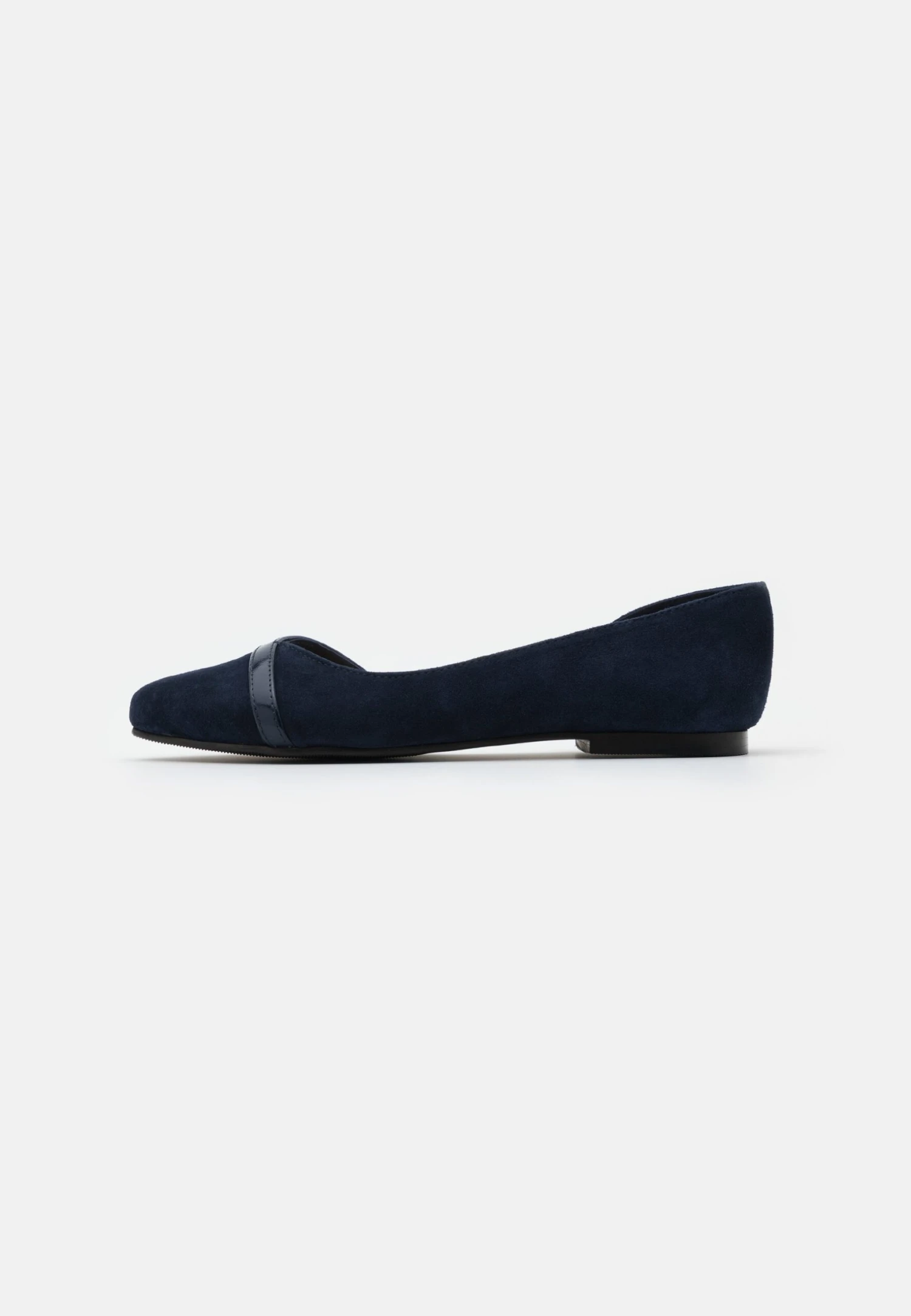 Anna Field Leather- Ballerina - Dark Blue 2 Anna Field Leather- Ballerina - Dark Blue - Bilde 2