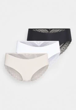 Anna Field Frolice 3Pp Short - Underbukse - Black/Nude/White -Anna Field bd37ac7323d741c085bc03f4d7384882