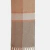 Anna Field Sjal - Orange/Beige/Grey