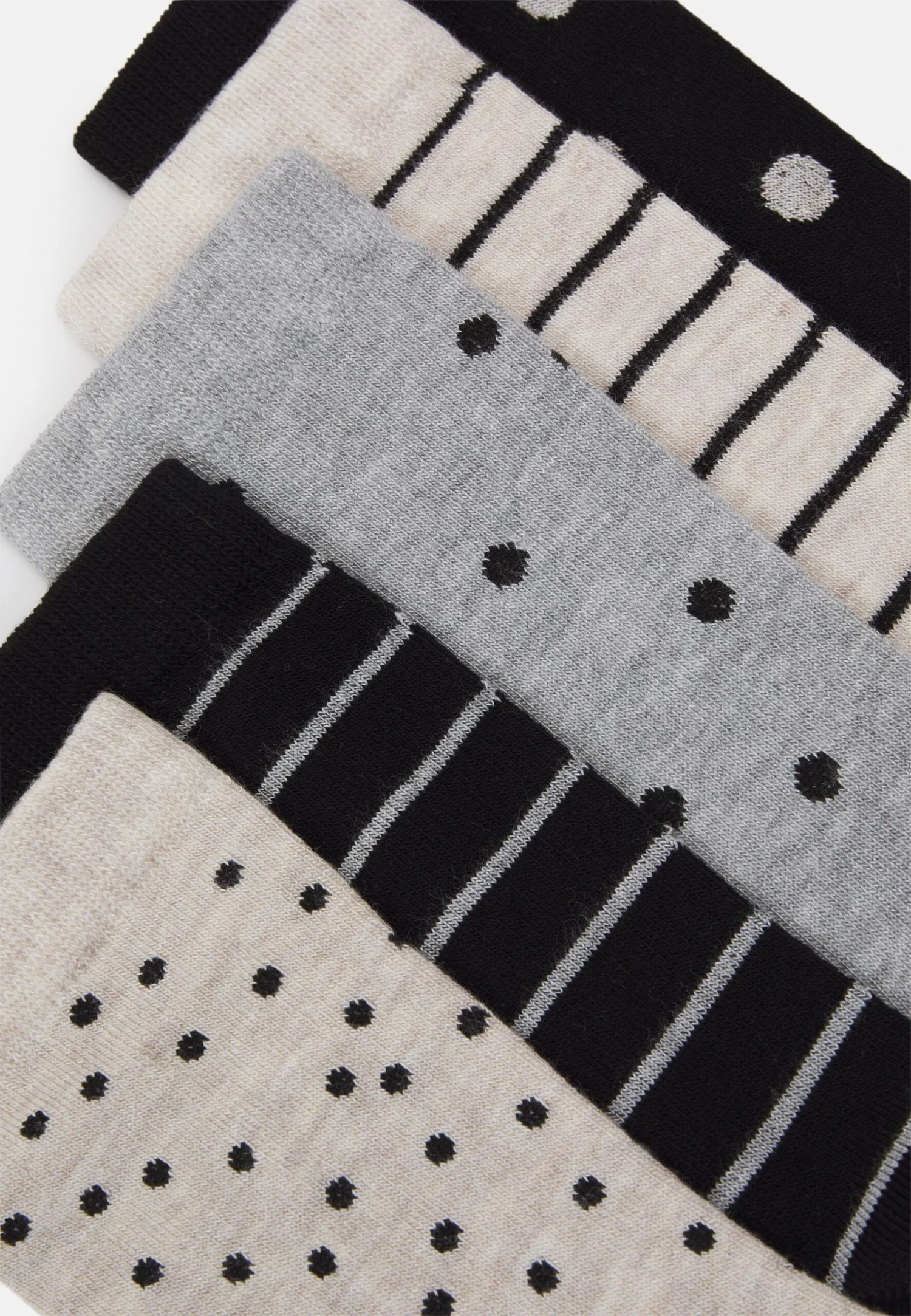Anna Field 5 Pack - Sokker - Grey/Black 2 Anna Field 5 Pack - Sokker - Grey/Black - Bilde 2