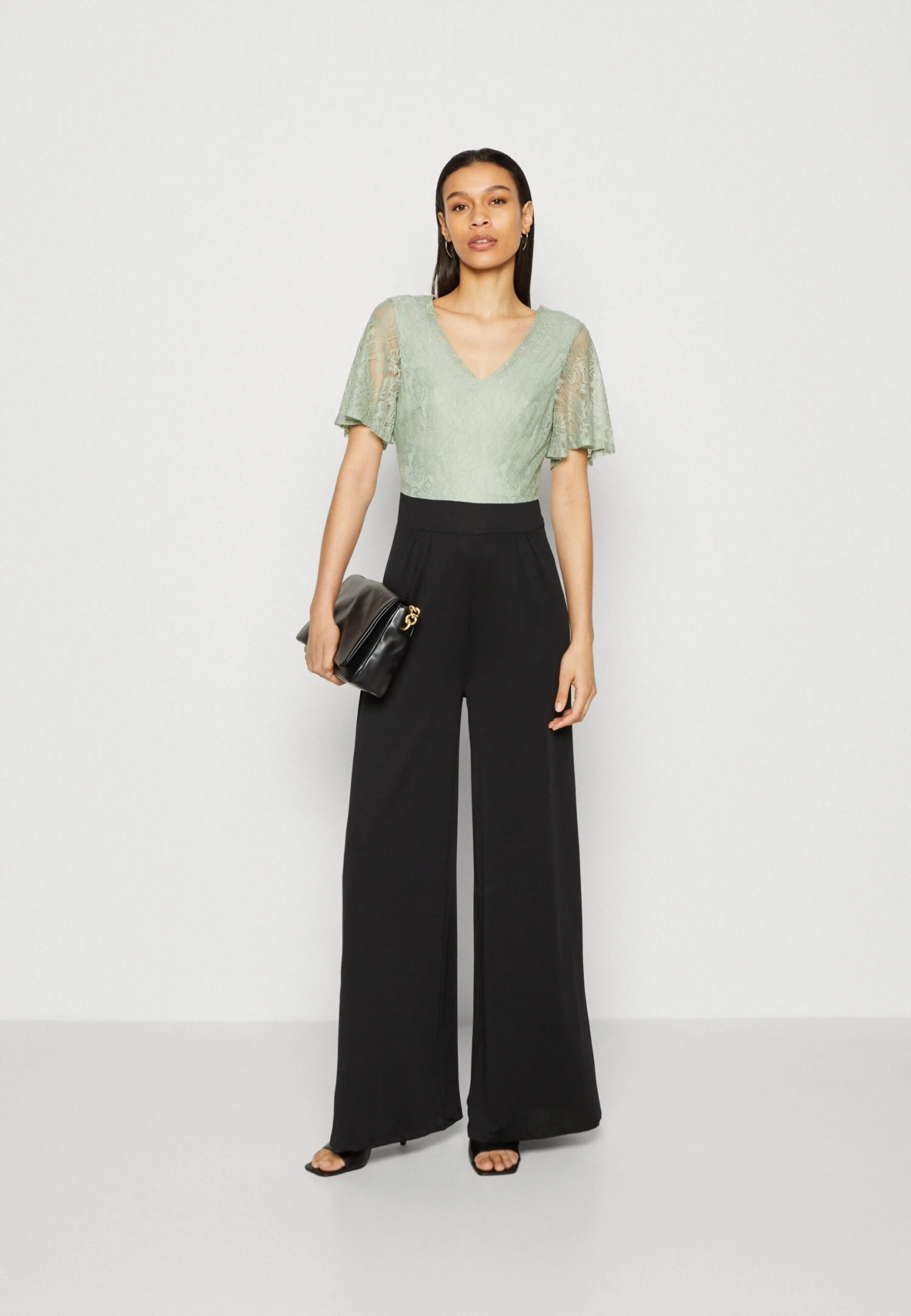 Anna Field Jumpsuit - Light Green/Black 2 Anna Field Jumpsuit - Light Green/Black - Bilde 2