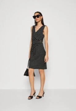 Anna Field Jerseykjole - Black/White -Anna Field ce004637165348db8176c779940c89e5