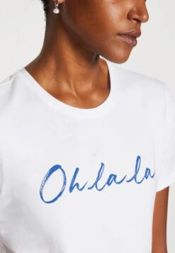 Anna Field T-Shirts Med Print - White -Anna Field d25d73209ac84e79abcfec67132867ec