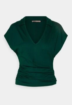 Anna Field Wrap Blouse- Bluse - Dark Green -Anna Field d2f12fa2d395490f98bdb6d211b969ff