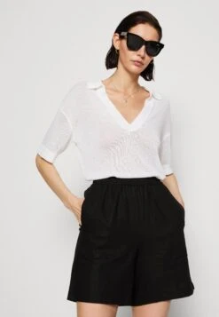 Anna Field Linen Mix - Shorts - Black -Anna Field d3ba71a9d9014256835a8528115de81c