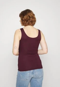 Topper - Dark Red -Anna Field d47d10cffd5b4a13bec70421dc162768