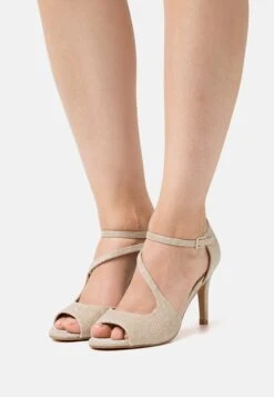 Anna Field Sandaler Med Høye Hæler - Gold