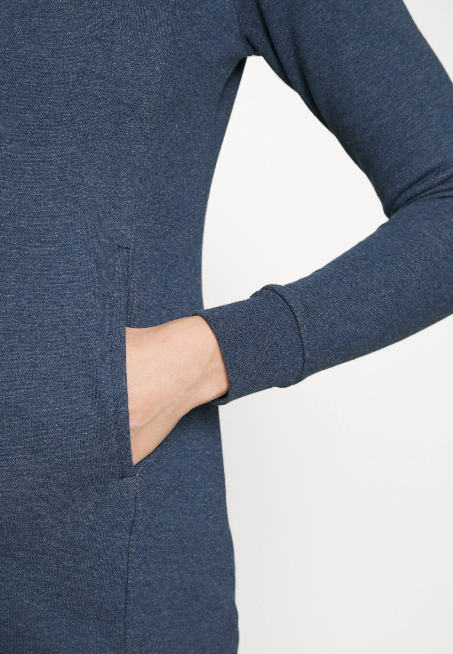 Hoodie - Mottled Dark Blue 5 Hoodie - Mottled Dark Blue - Bilde 5