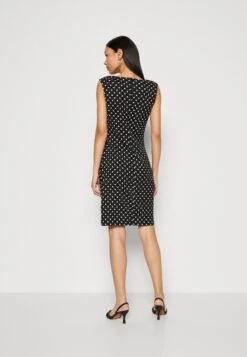 Anna Field Jerseykjole - Black/White -Anna Field e35bf515a4de4cb8ac6a8432ce0e5dc5