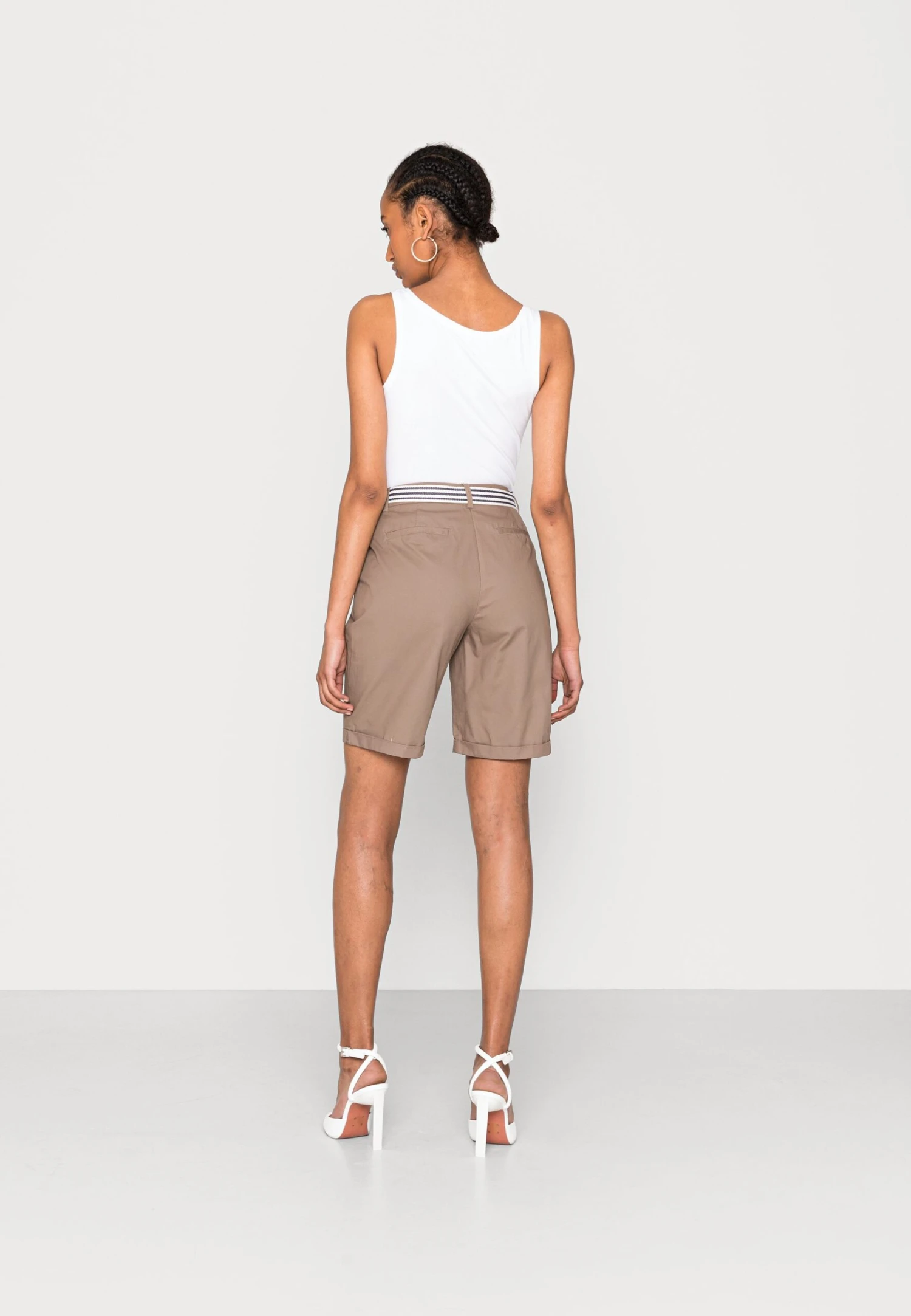 Anna Field Shorts - Taupe 3 Anna Field Shorts - Taupe - Bilde 3