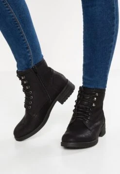 Anna Field Winter Boot - Snørestøvletter - Black