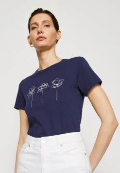 Anna Field T-Shirts Med Print - Dark Blue -Anna Field e914bfe4ef3a4357a64a49cccae44940