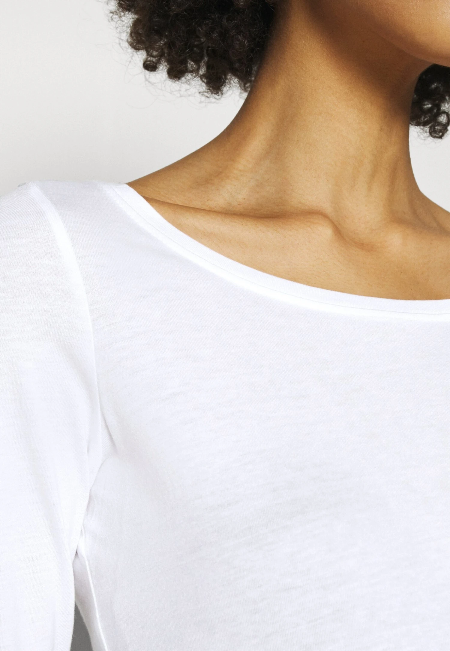 Anna Field 2 Pack - Topper Langermet - White/Black 6 Anna Field 2 Pack - Topper Langermet - White/Black - Bilde 6