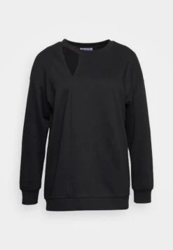 Cut Out Neck Fit - Sweatshirt -Black -Anna Field eb39595f140d4bb0a8172d7eff3aa0a4