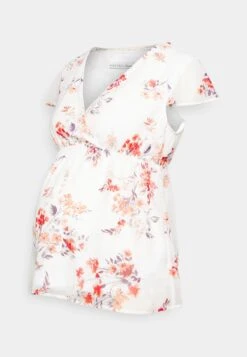 Mama Belt - Bluse - White/Red -Anna Field ef6658416ae94c7497f871508e699540