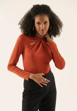 Anna Field Topper Langermet - Red