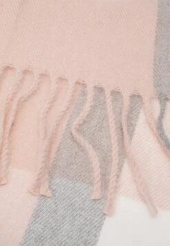 Anna Field Sjal - Pink/Grey/Off-White -Anna Field fb2eac50b8e645439a0841c70a0e2a0f