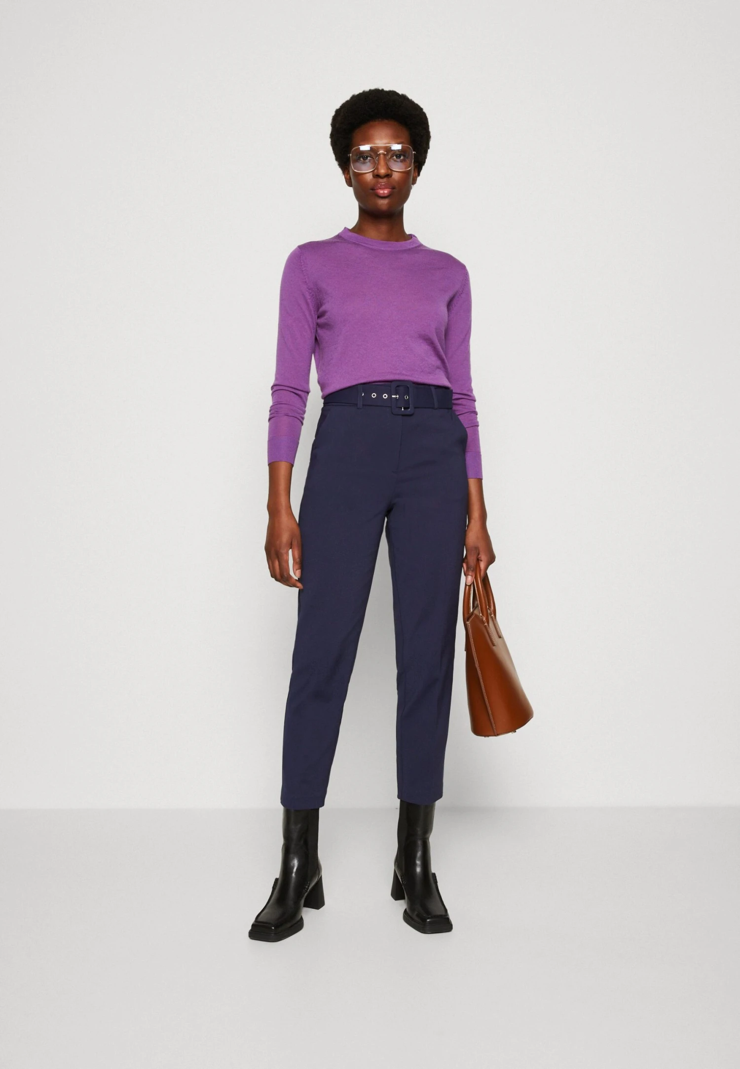 Anna Field Bukse - Dark Blue 2 Anna Field Bukse - Dark Blue - Bilde 2