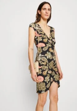 Anna Field Jerseykjole - Black/Multi Coloured -Anna Field fd5d36bdc781416cbbb13f5168b78229