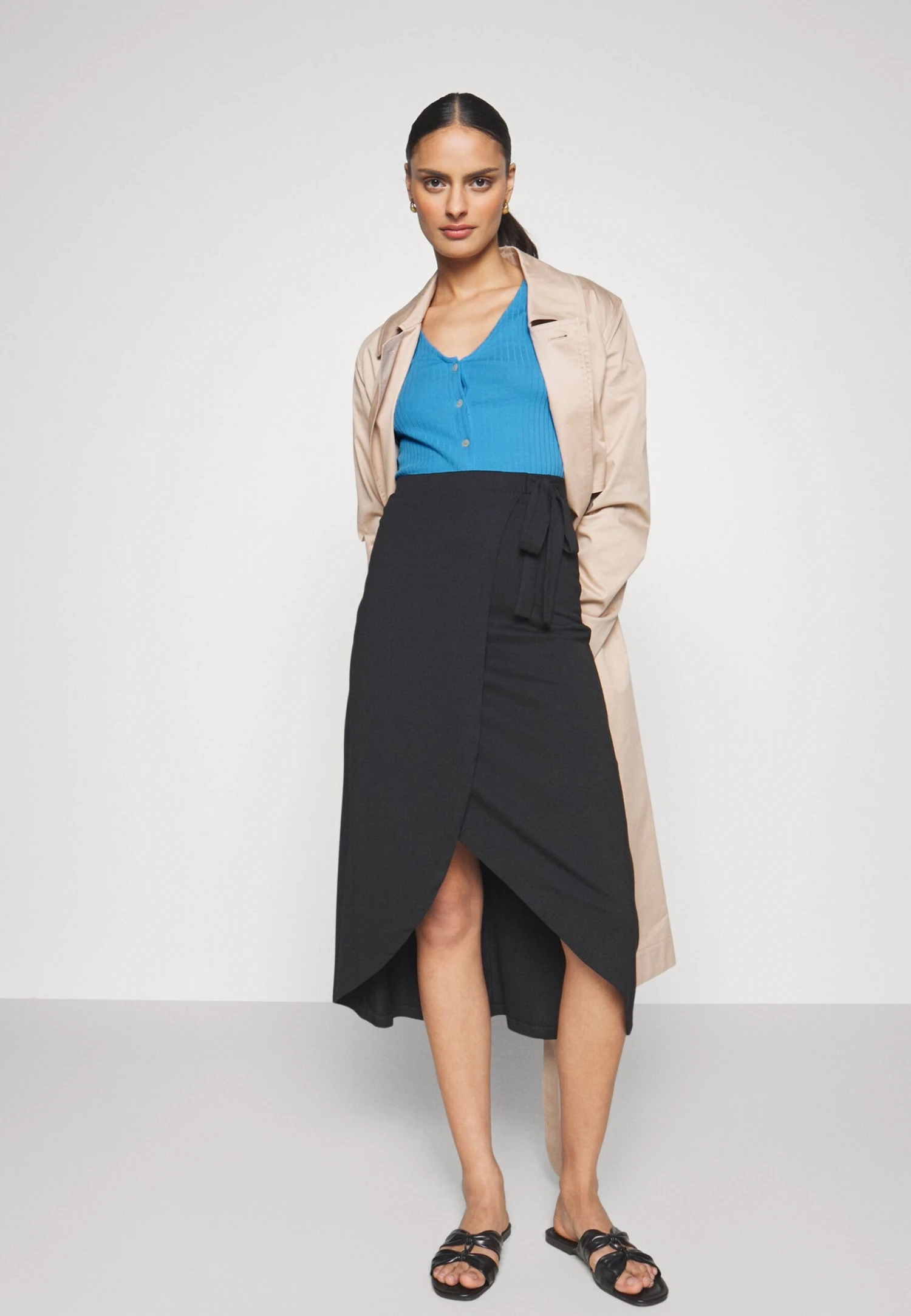 Anna Field Cardigan - Blue 5 Anna Field Cardigan - Blue - Bilde 5